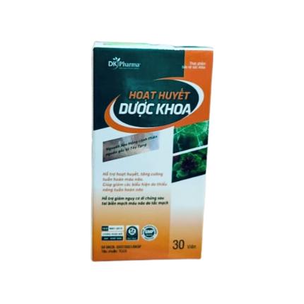 Hoạt Huyết Dược Khoa - Tăng tuần hoàn não, giảm đau đầu