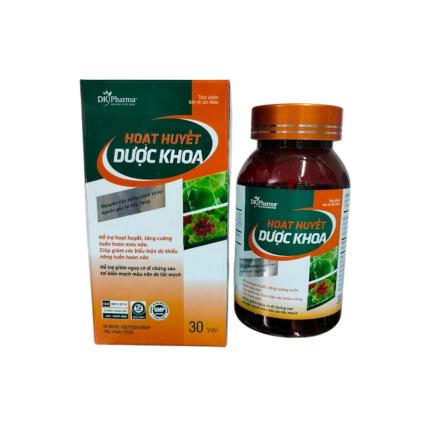 Hoạt Huyết Dược Khoa - Tăng tuần hoàn não, giảm đau đầu