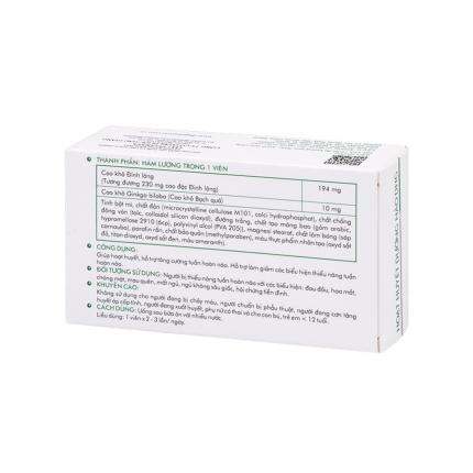 Hoạt Huyết Dưỡng Não DHG