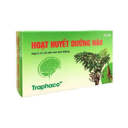 Hoạt huyết dưỡng não Traphaco - Cải thiện trí nhớ, đau đầu