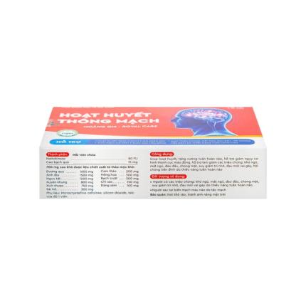 Viên uống Hoạt Huyết Thông Mạch Hoàng Gia Royal Care tăng cường tuần hoàn não