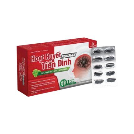 Hoạt Huyết Tiền Đình Sunmax (Hộp 30 Viên)