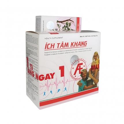 Ích Tâm Khang - Hỗ trợ hoạt huyết lọ 180 viên
