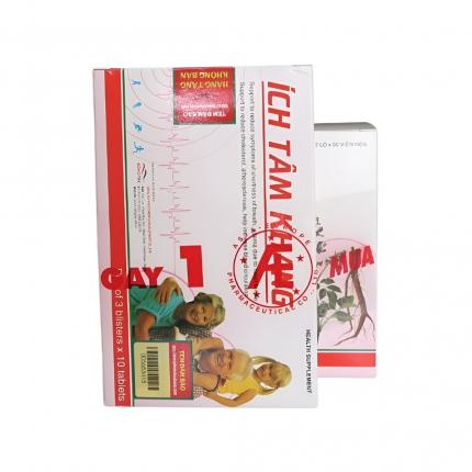Ích Tâm Khang - Hỗ trợ hoạt huyết lọ 180 viên