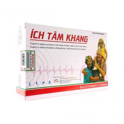 Ích Tâm Khang - Hộp 30 viên