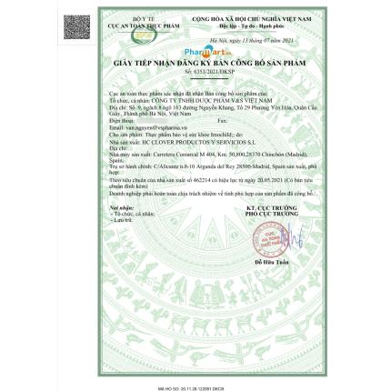 Giấy Công Bố Imochild D3K2