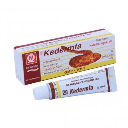 Kem bôi Kedermfa tuýp 5g Điều trị các bệnh nấm ngoài da