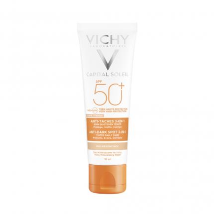 Kem chống nắng Vichy Capital Soleil Anti-Dark Spot 3in1 SPF50+ có màu