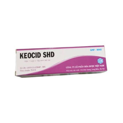 Kem Keocid Shd 10% Hóa Dược Tuýp 10g