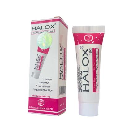 Kem Trị Các Dạng Mụn Halox Gamma Tuýp 15g