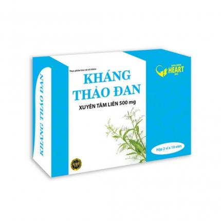 Xuyên Tâm Liên Kháng Thảo Đan - Hỗ trợ giảm sưng, phù nề