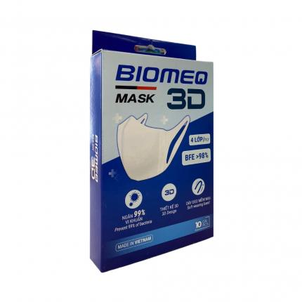 Khẩu trang Biomeq mask 3D hộp 10 chiếc