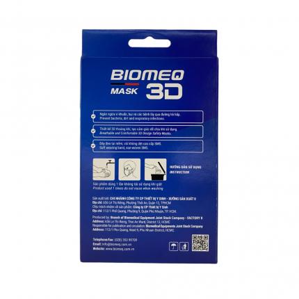Khẩu trang Biomeq mask 3D hộp 10 chiếc