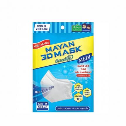 Khẩu Trang Mayan 3D Mask Medi