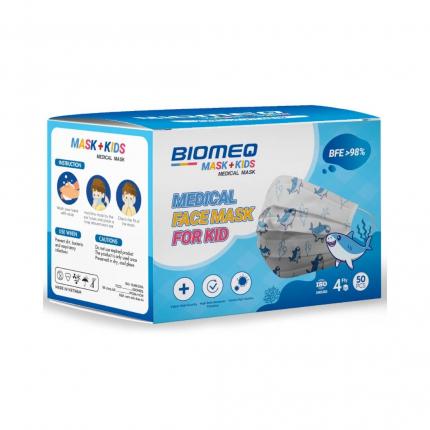 Khẩu trang trẻ em 4 lớp Biomeq Mask Kids giá tốt