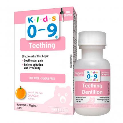 Kids 0-9 Teething - Giảm đau răng cho trẻ