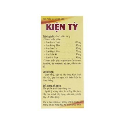 Kiện Tỳ Gpharm - Kích thích tiêu hóa, giúp ăn ngon