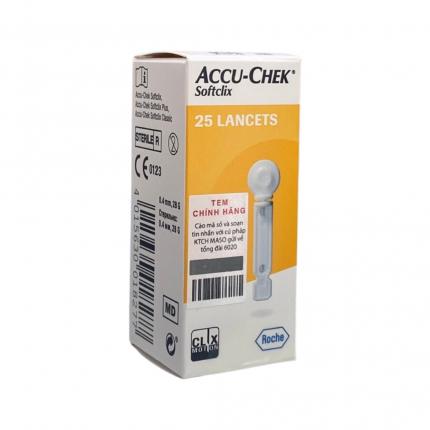 Kim lấy máu Accu-Chek Instant SoftClix hộp 25 kim