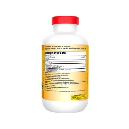Kirkland Fish Oil 1000mg - Phòng ngừa bệnh lý tim mạch