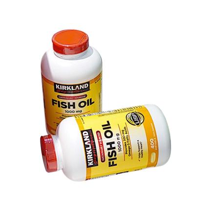Kirkland Fish Oil 1000mg - Phòng ngừa bệnh lý tim mạch