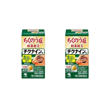 Kobayashi Chikunain - Hỗ trợ bệnh viêm xoang hộp 112 viên