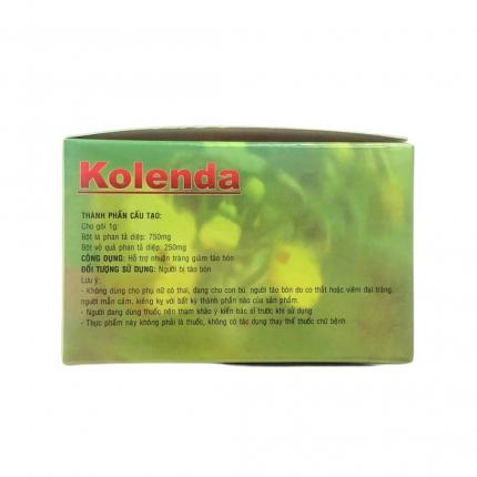 Thành phần của Trà túi lọc Kolenda