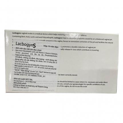 LabogynS hộp 2 vỉ x 5 viên