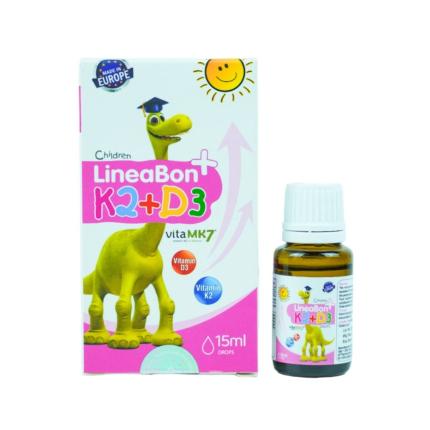 Lineabon D3 K2 Hồng (15ml)