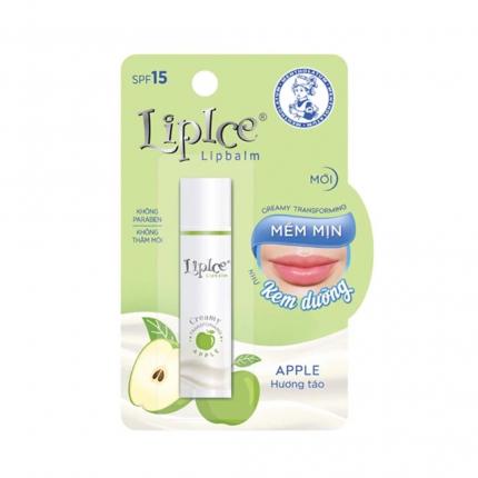 Lipice - Son dưỡng môi không màu vị táo