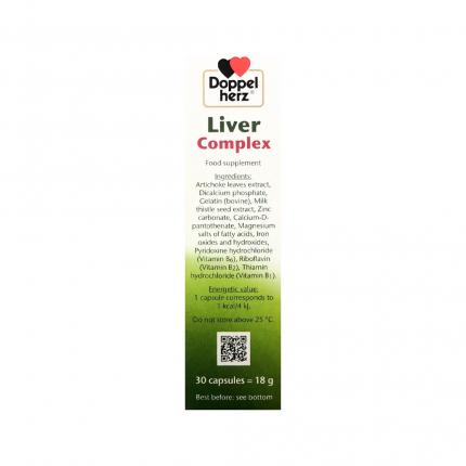 Liver Complex Doppelherz - Thanh nhiệt giải độc gan