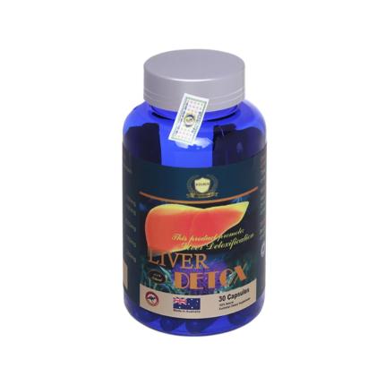 Liver Detox - Giải độc gan, thanh lọc cơ thể hộp 30 viên