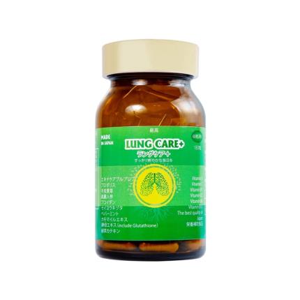 Viên uống Lung Care+ Jpanwell hỗ trợ hệ hô hấp, giúp phổi khỏe mạnh