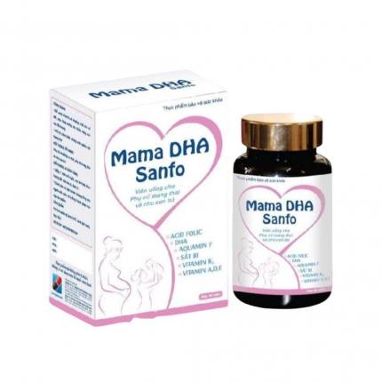 Mama DHA Sanfo hỗ trợ tăng cường sức khỏe, giảm nôn nghén 2