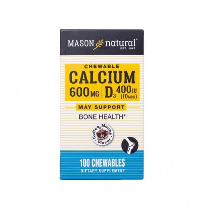 Mason Calcium 600mg + D3 - Hỗ trợ xương khớp dẻo dai, chắc khỏe