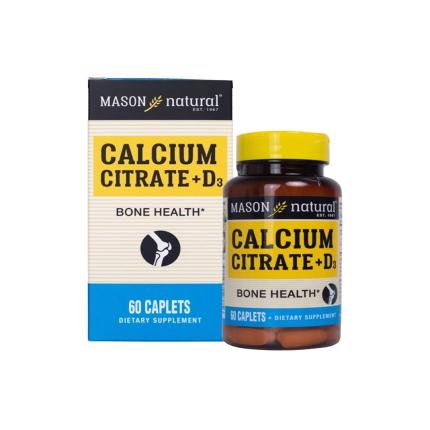 Mason Natural Calcium Citrate + D3 (60 Viên)