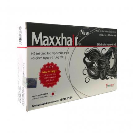 Maxxhair New - Thúc đẩy quá trình mọc tóc hộp 30 viên