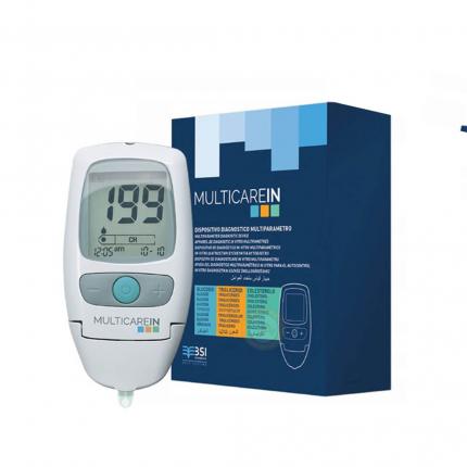 Bộ máy đo đường huyết và mỡ máu 3 trong 1 BSI MULTICAREIN