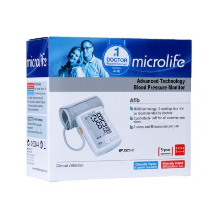 Máy đo Huyết áp Bắp Tay Microlife A5 (BP 3GC1 5F) (2)