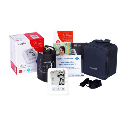 Máy đo Huyết áp Bắp Tay Microlife B3 Afib