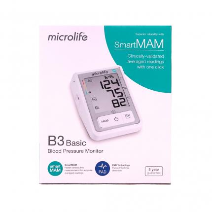 Máy đo huyết áp bắp tay Microlife B3 Basic