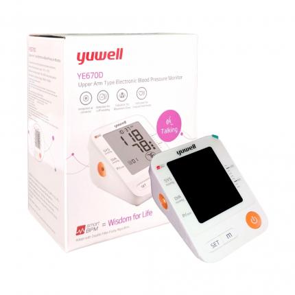 Máy đo huyết áp giọng nói Yuwell YE670D