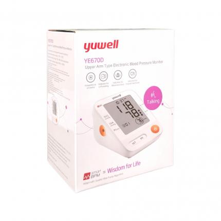 Máy đo huyết áp giọng nói Yuwell YE670D