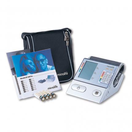 Bộ sản phẩm máy đo huyết áp Microlife BP A100 Plus