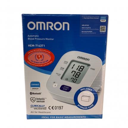 Máy đo huyết áp tự động OMRON HEM-7143T1 - 1