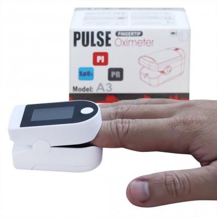 Máy đo nhịp tim và nồng độ oxy trong máu Fingertip Pulse Oximeter A3