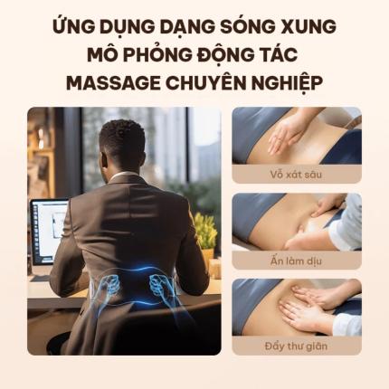 Máy massage lưng SKG W7 Pro