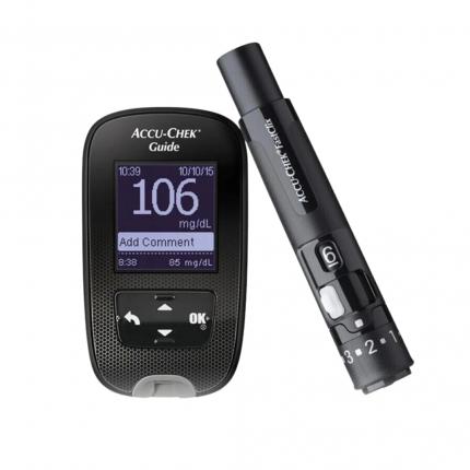 Máy thử đường huyết Accu-Chek Guide (đơn vị mmol/l)