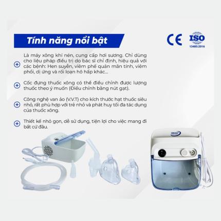 Máy Xông Khí Dung Oromi TL 100 BG (2)