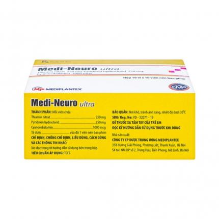 Thành phần của Medi-Neuro Ultra