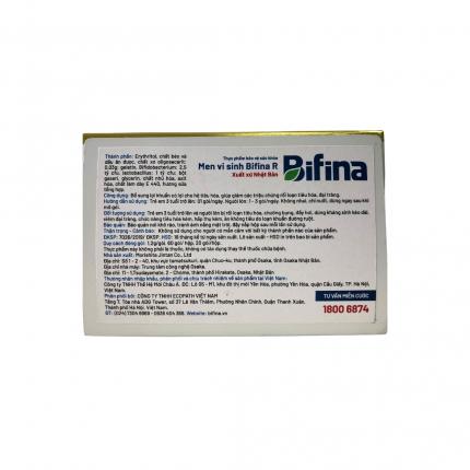 Hướng dẫn sử dụng Men vi sinh Bifina R